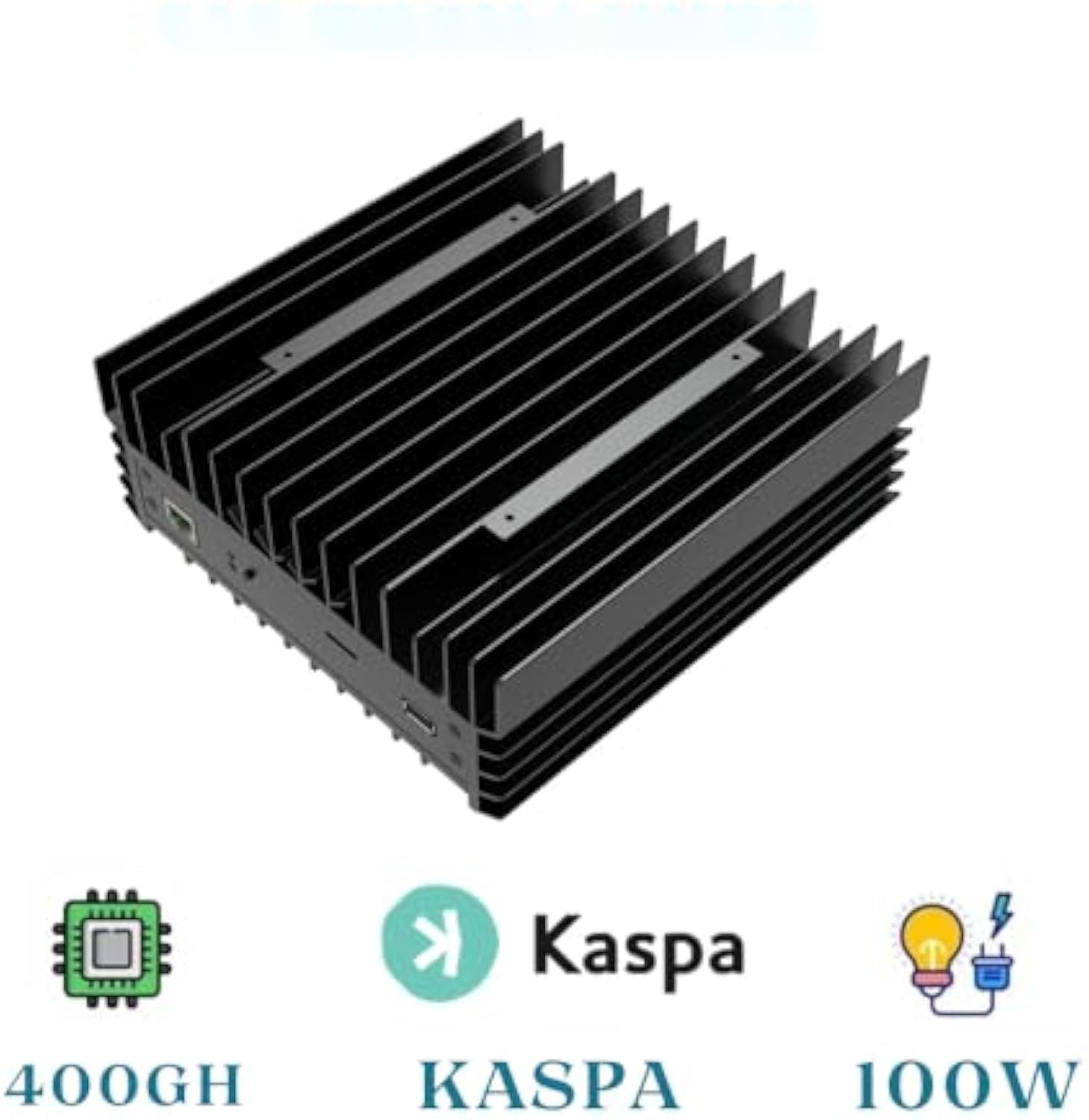 Amazon.com: KIVLING IceRiver KS0 Ultra 400Gh 100w Kas Miner Kaspa